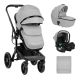 Πολυκαρότσι Kikka Boo Irene 3 σε 1 Light grey στο Bebe Maison