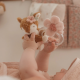 Υφασμάτινη κουδουνίστρα ελαφάκι Little Dutch με κρίκο Fairy Garden GRS στο Bebe Maison