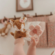 Υφασμάτινη κουδουνίστρα ελαφάκι Little Dutch με κρίκο Fairy Garden GRS στο Bebe Maison