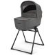 Πολυκαρότσι 2 σε 1 Inglesina Aptica Duo Velvet Grey με σκελετό Palladio Black στο Bebe Maison