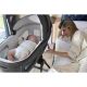 Πολυκαρότσι 3 σε 1 Inglesina Aptica Quattro Platinum Grey με σκελετό Litio Black στο Bebe Maison