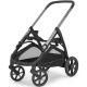 Πολυκαρότσι 3 σε 1 Inglesina Aptica Quattro Platinum Grey με σκελετό Litio Black στο Bebe Maison