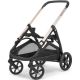 Πολυκαρότσι 3 σε 1 Inglesina Aptica Quattro Velvet Grey με σκελετό Palladio Black στο Bebe Maison