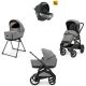 Πολυκαρότσι 3 σε 1 Inglesina Aptica XT Quattro Canyon Grey με σκελετό Nero στο Bebe Maison