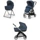 Πολυκαρότσι 2 σε 1 Inglesina Electa Duo Hudson blue με σκελετό Silver Black στο Bebe Maison