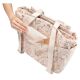 Τσάντα αλλαξιέρα Kikka Boo Florence Secret Garden Beige στο Bebe Maison