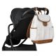 Τσάντα αλλαξιέρα Kikka Boo Morice White στο Bebe Maison