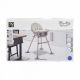 Καρέκλα φαγητού Moni Biscotti 2 in 1 grey στο Bebe Maison