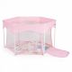 Παρκοκρέβατο πολύγωνο Cangaroo Playbox pink στο Bebe Maison