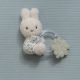 Υφασμάτινη κουδουνίστρα με κρίκο Little Dutch  Miffy - Lucky Leaves στο Bebe Maison
