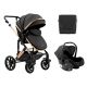 Πολυκαρότσι 2 σε 1 Kikka Boo Darling Black out of the box στο Bebe Maison