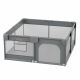 Πάρκο για μωρά τετράγωνο 150×150 Bebe Stars Playzen Grey 880-100 στο Bebe Maison