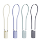 Σιλικονούχος θήκη με ιμάντα & συλλεκτικά Charms Asobu Bestie sling για παγουράκι Λιλά στο Bebe Maison
