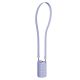 Σιλικονούχος θήκη με ιμάντα & συλλεκτικά Charms Asobu Bestie sling για παγουράκι Λιλά στο Bebe Maison