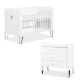 Ολοκληρωμένο βρεφικό δωμάτιο Klups Blanka white 120*60cm στο Bebe Maison