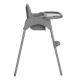 Καρέκλα φαγητού Kikka Boo 2in1 Jammy Grey στο Bebe Maison