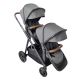 Βρεφικό καρότσι διδύμων Kikka Boo Go2 γκρι στο Bebe Maison