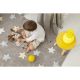 Children&#39;s rug Lorena Canals gray stars blue, yellow, white. Gray Stars Bleu 120x160 στο Bebe Maison