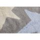 Children's carpet lorena canals gray with 3 stars blue yellow white 120x160 στο Bebe Maison