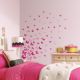 Αυτοκόλλητα τοίχου Roommates Pink Flutter Butterflies RMK2713SCS στο Bebe Maison