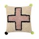 Lorena Canals. Cross pillow white-pink στο Bebe Maison