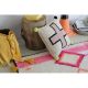 Lorena Canals. Cross pillow white-pink στο Bebe Maison