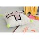 Lorena Canals. Cross pillow white-pink στο Bebe Maison