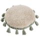 Lorena Canals. Pillow round white-green στο Bebe Maison