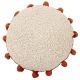 Lorena Canals. Round white-terracota pillow στο Bebe Maison