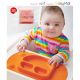 Easymat Mini-Piato/Silicone Supils with suction cups and orange lid στο Bebe Maison