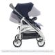 Πολυκαρότσι Inglesina Trilogy Plus System Quattro Panarea-σκελετός chrome/white στο Bebe Maison