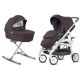 Πολυκαρότσι Inglesina Trilogy System Duo Marron Glace-σκελετός silver/white στο Bebe Maison