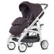 Πολυκαρότσι Inglesina Trilogy System Duo Marron Glace-σκελετός silver/white στο Bebe Maison