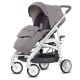 Πολυκαρότσι Inglesina Trilogy System Duo Sideral Grey-σκελετός silver/white στο Bebe Maison