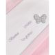 Σετ σεντόνια Byblos σχέδιο 84 Pink Butterfly στο Bebe Maison