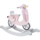 Kids Concept Rocking scooter ροζ/λευκό στο Bebe Maison