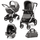 Πολυκαρότσι Peg Perego Book 51 S Telescopic Handle white Class Grey Elite στο Bebe Maison