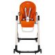 Καρέκλα φαγητού Peg Perego Siesta Follow me χρώμα Orange με δώρο μαξιλαράκι baby cushion στο Bebe Maison