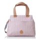 Τσάντα αλλαξιέρα Pacapod Richmond dusky pink herringbone στο Bebe Maison