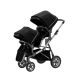 Καρότσι διδύμων Thule Sleek Midnight Βlack στο Bebe Maison