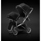 Καρότσι διδύμων Thule Sleek Midnight Βlack στο Bebe Maison