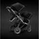 Καρότσι διδύμων Thule Sleek Midnight Βlack στο Bebe Maison