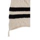 Lorena Canals Κουβέρτα Stripes Natural Black 125x150 στο Bebe Maison