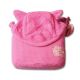 Minene Cuddly Towel (πετσέτα 2 σε 1) Ροζ γατούλα στο Bebe Maison