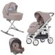 Πολυκαρότσι Inglesina Trilogy System Quattro Alpaca Beige-σκελετός City silver/white στο Bebe Maison