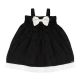 Παιδικό φόρεμα The Tiny Universe “Tiny Shoulders Dress” Black & White στο Bebe Maison