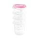 Σετ αποθήκευσης Miniland Set 4 Hermisized 250 ml Rose στο Bebe Maison