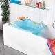 Μπανιέρα τετράγωνη Baby Bath X-treme Baby άσπρη στο Bebe Maison