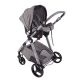 Πολυκαρότσι 3 σε 1 Kikka Boo Ugo Dark Grey Melange στο Bebe Maison