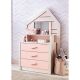 Chest of drawers Bebe Stars Pink House 425-17 στο Bebe Maison